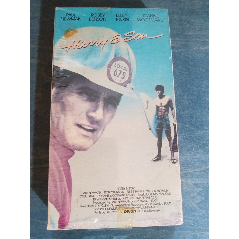 Harry & Son VHS